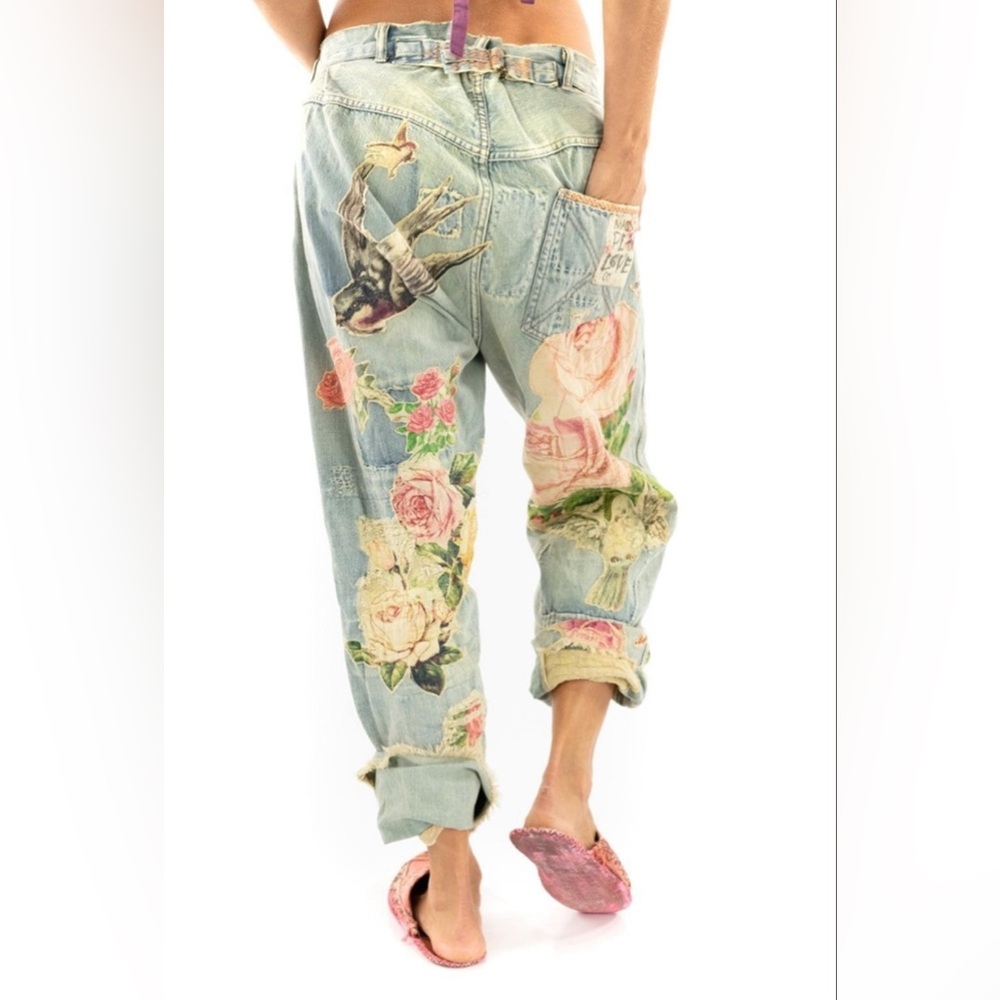 Magnolia Pearl Bird Applique Miner Denims
☀️SOLD OUT☀️ - Picture 5 of 11